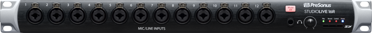 PreSonus StudioLive Series III 16R Digital Rack Mixer - Black