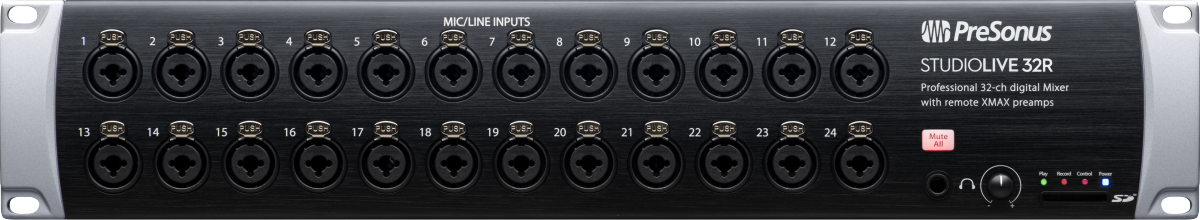 PreSonus StudioLive Series III 32R Digital Rack Mixer - Black