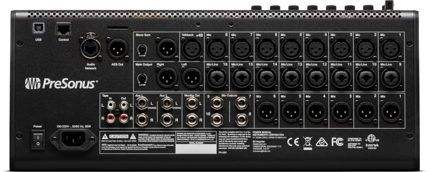 PreSonus StudioLive Series III SE 16 Digital Console Mixer