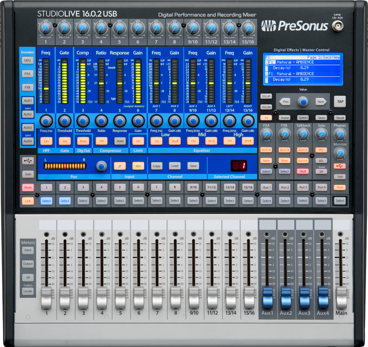 PreSonus StudioLive Classic 16.0.2 USB Digital Console Mixer - Gray