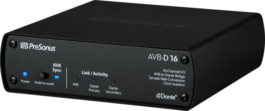PreSonus AVB-D16 16x16 AVB-to-Dante