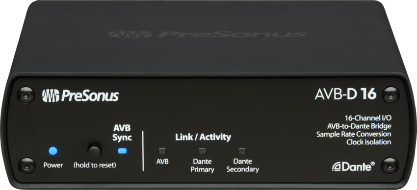 PreSonus AVB-D16 16x16 AVB-to-Dante
