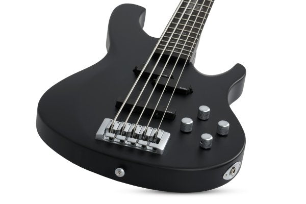 Schecter Johnny Christ-5 Bass Satin Blak