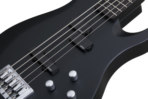 Schecter Johnny Christ-5 Bass Satin Blak