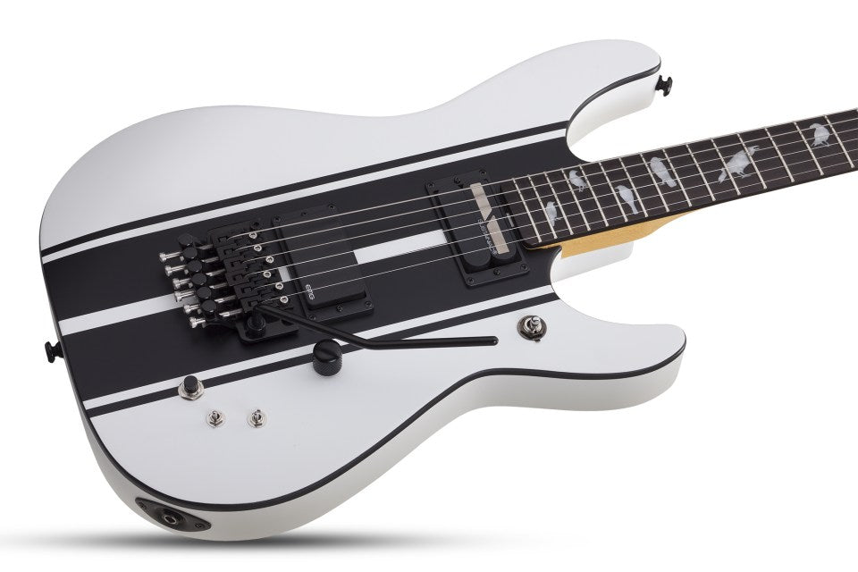 Schecter DJ Ashba Electric Guitar, Satin White