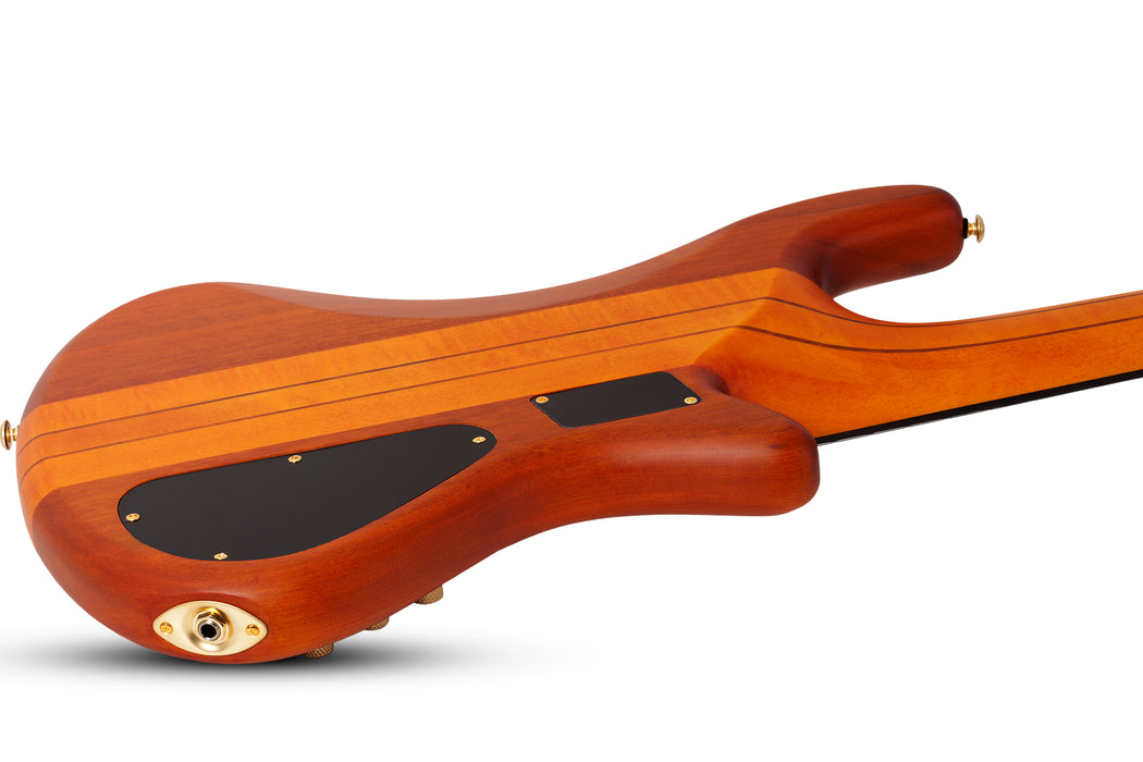 Schecter Stiletto Studio-6 Left-Handed Honey Satin