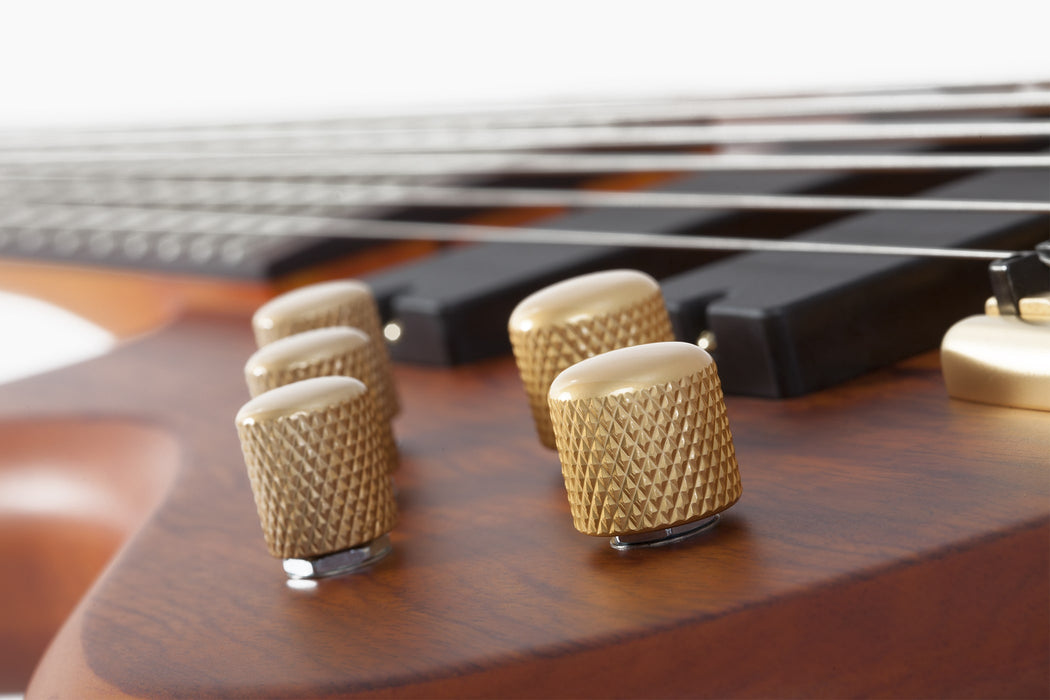 Schecter Stiletto Studio-6 Left-Handed Honey Satin