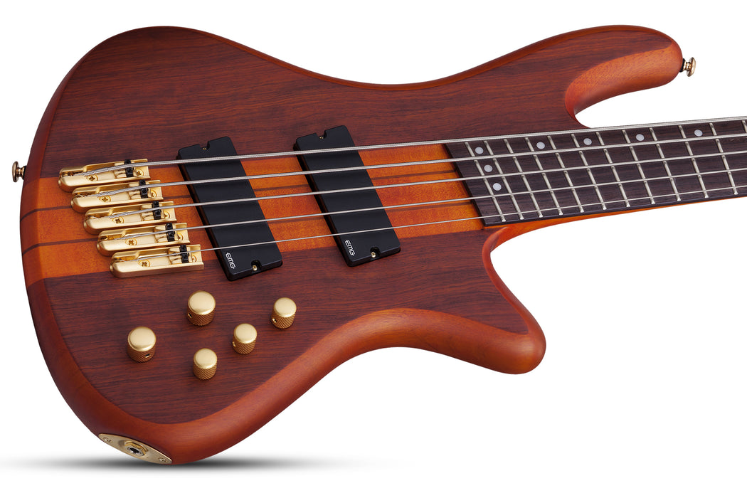 Schecter Stiletto Studio-5 FF Honey Satin