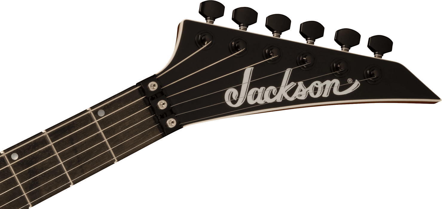 Jackson American Series Virtuoso, Streaky Ebony Fingerboard, Satin Black