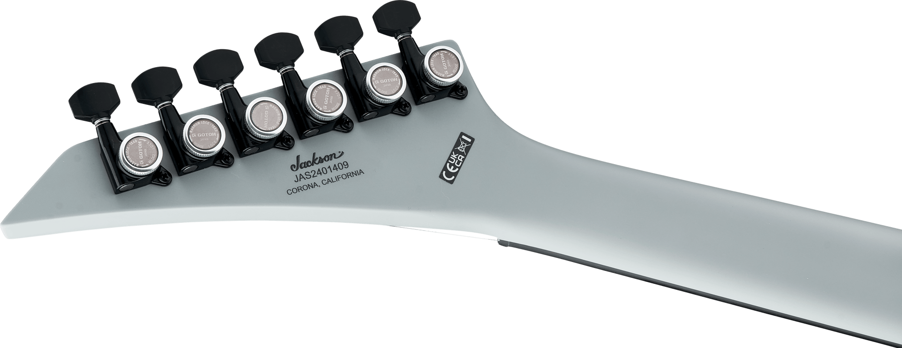 Jackson American Series Soloist SL2 DX HT, Ebony Fingerboard, Satin Porsche Gray