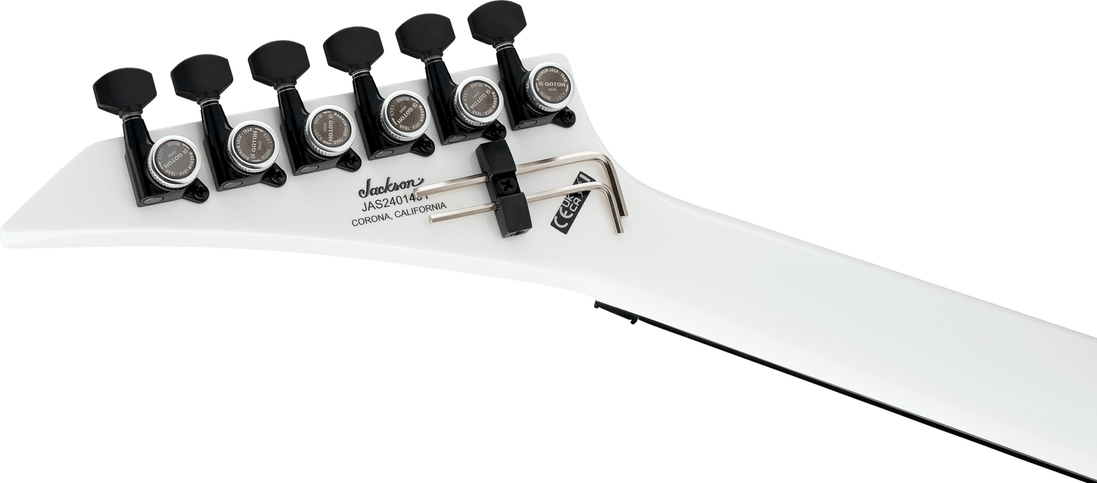 Jackson American Series Soloist SL2 DX, Ebony Fingerboard, Snow White