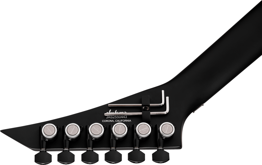 Jackson American Series Rhoads RR24, Ebony Fingerboard, Satin Black