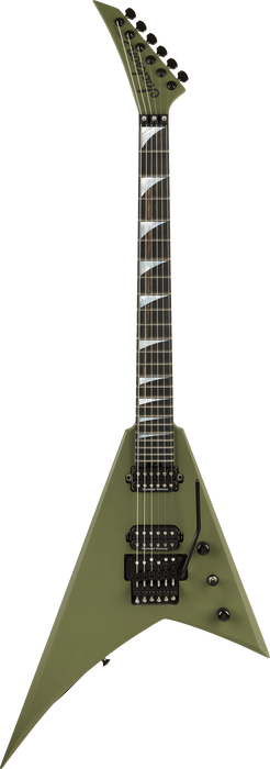 Jackson American Series Rhoads RR24, Ebony Fingerboard, Matte Army Drab