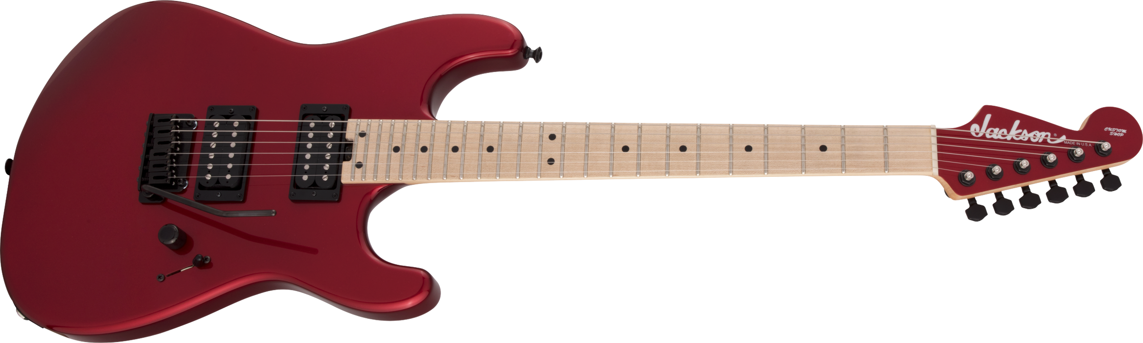 Jackson USA Signature Gus G. San Dimas, Maple Fingerboard, Candy Apple Red