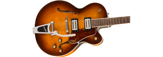 Gretsch G2420T Streamliner Hollow Body w/ Bigsby, Laurel Fingerboard, Broad'Tron BT-3S Pickups, Robusto Burst