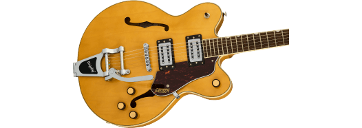 Gretsch G2622T Streamliner Center Block Double-Cut w/ Bigsby, Laurel Fingerboard, Broad’Tron BT-3S Pickups, Village Amber