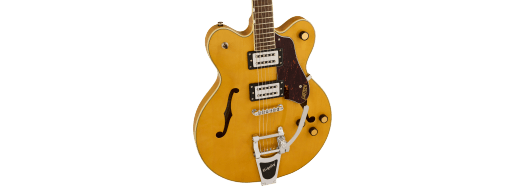 Gretsch G2622T Streamliner Center Block Double-Cut w/ Bigsby, Laurel Fingerboard, Broad’Tron BT-3S Pickups, Village Amber