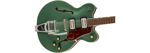 Gretsch G2622T Streamliner Center Block Double-Cut w/ Bigsby, Laurel Fingerboard, Broad’Tron BT-3S Pickups, Steel Olive
