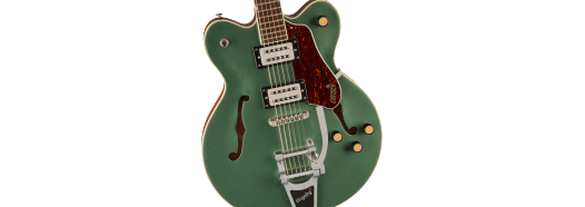 Gretsch G2622T Streamliner Center Block Double-Cut w/ Bigsby, Laurel Fingerboard, Broad’Tron BT-3S Pickups, Steel Olive