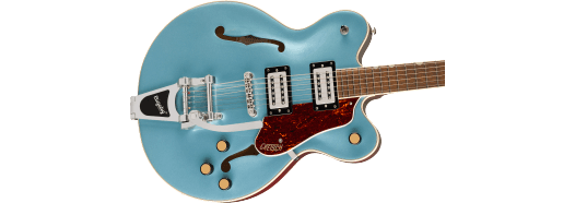 Gretsch G2622T Streamliner Center Block Double-Cut w/ Bigsby, Laurel Fingerboard, Broad’Tron BT-3S Pickups, Arctic Blue