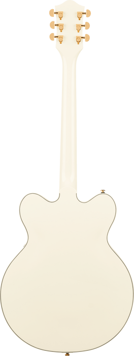 Gretsch G2622TG Streamliner Center Block Double-Cut w/ Bigsby LTD, Laurel Fingerboard, Broad’Tron BT-3S Pickups, Vintage White