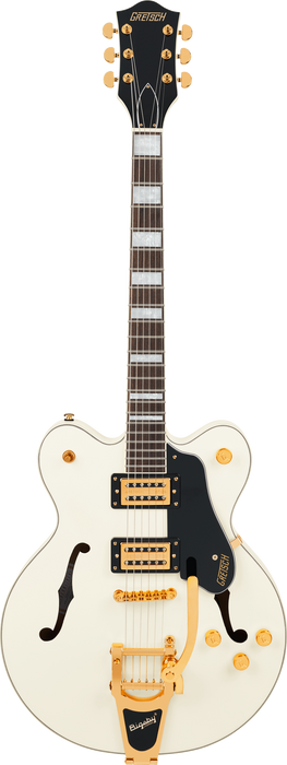 Gretsch G2622TG Streamliner Center Block Double-Cut w/ Bigsby LTD, Laurel Fingerboard, Broad’Tron BT-3S Pickups, Vintage White