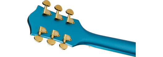 Gretsch G2655TG Streamliner Center Block Jr. Double-Cut w/ Bigsby LTD, Laurel Fingerboard, Riviera Blue