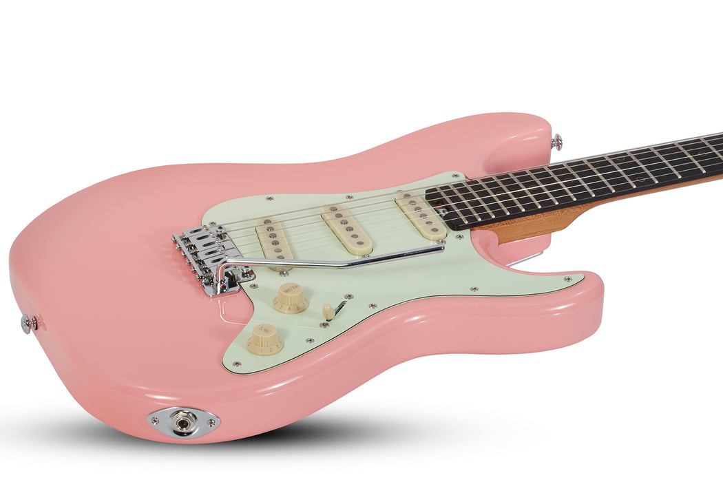 Schecter Nick Johnston Trad-SSS Atomic Coral