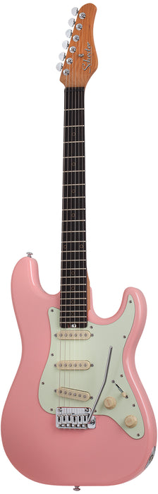 Schecter Nick Johnston Trad-SSS Atomic Coral