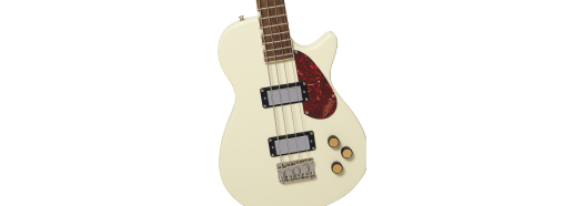 Gretsch Streamliner Jet Club Bass Single-Cut, Laurel Fingerboard, Vintage White