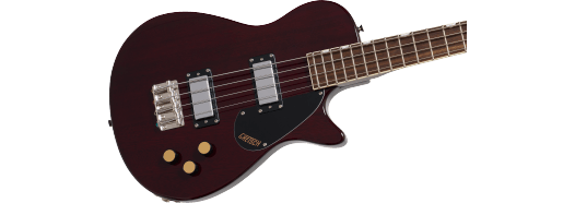 Gretsch Streamliner Jet Club Bass Single-Cut, Laurel Fingerboard, Walnut Stain