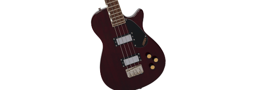 Gretsch Streamliner Jet Club Bass Single-Cut, Laurel Fingerboard, Walnut Stain