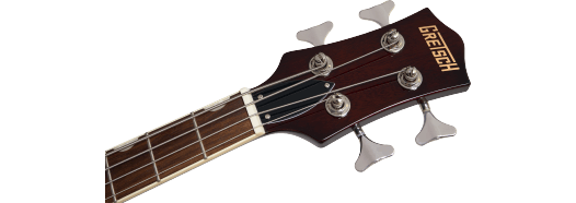 Gretsch Streamliner Jet Club Bass Single-Cut, Laurel Fingerboard, Walnut Stain