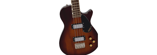 Gretsch Streamliner Jet Club Bass Single-Cut, Laurel Fingerboard, Havana Burst