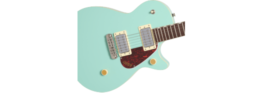 Gretsch Streamliner Jet Club Single-Cut w/ Wraparound, Laurel Fingerboard, Mint Metallic