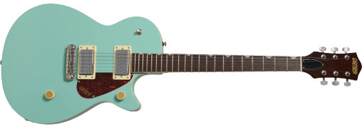 Gretsch Streamliner Jet Club Single-Cut w/ Wraparound, Laurel Fingerboard, Mint Metallic