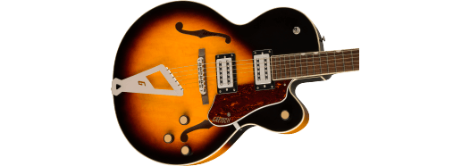 Gretsch G2420 Streamliner Hollow Body w/ Chromatic II, Laurel Fingerboard, Broad'Tron BT-3S Pickups, Aged Brooklyn Burst