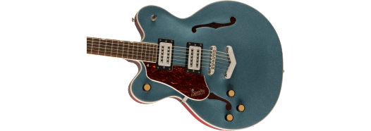 Gretsch G2622LH Streamliner Center Block Double-Cut w/ V-Stoptail, Left-Handed, Broad'Tron BT-3S Pickups, Laurel Fingerboard, Gunmetal