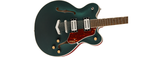 Gretsch G2622 Streamliner Center Block Double-Cut w/ V-Stoptail, Laurel Fingerboard, Broad’Tron BT-3S Pickups, Cadillac Green