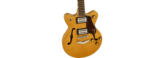 Gretsch G2655 Streamliner Center Block Jr. Double-Cut w/ V-Stoptail, Laurel Fingerboard, Village Amber
