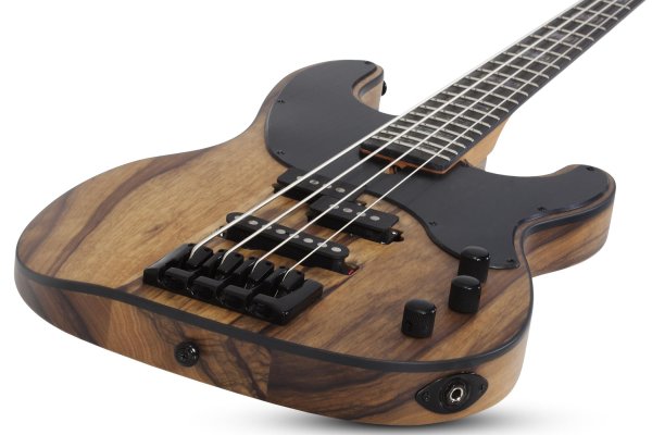 Schecter Model-T 4 Exotic Black Limba