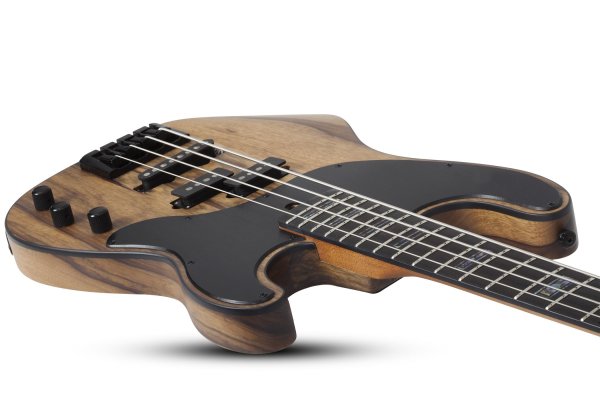 Schecter Model-T 4 Exotic Black Limba