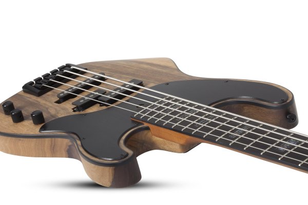 Schecter Model-T 5 Exotic Black Limba