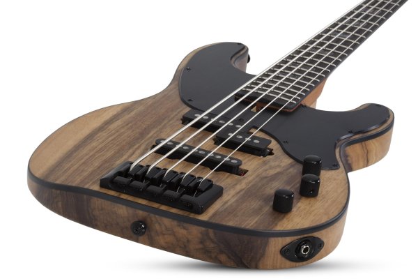 Schecter Model-T 5 Exotic Black Limba