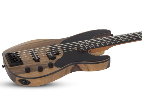 Schecter Model-T 5 Exotic Black Limba