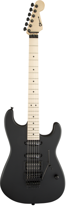 Charvel USA Select San Dimas Style 1 HSS FR, Maple Fingerboard, Pitch Black