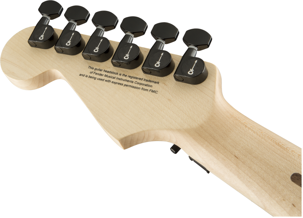 Charvel USA Select San Dimas Style 1 HSS FR, Maple Fingerboard, Pitch Black