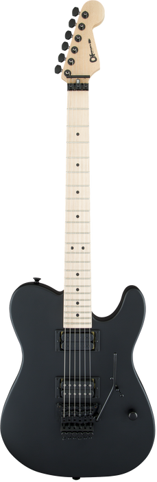 Charvel USA Select San Dimas Style 2 HH FR, Maple Fingerboard, Pitch Black