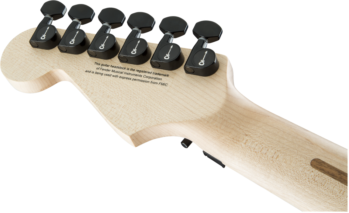 Charvel USA Select San Dimas Style 2 HH FR, Maple Fingerboard, Pitch Black