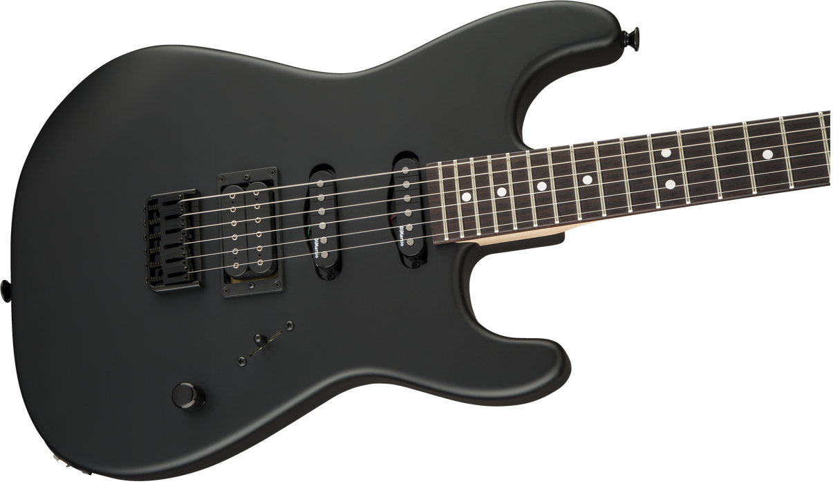 Charvel USA Select San Dimas Style 1 HSS HT, Rosewood Fingerboard, Pitch Black